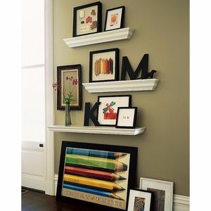 Pottery Barn Crown Moulding Floating Ledge